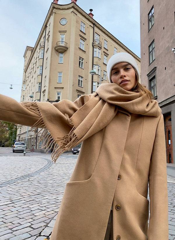 Shop Women Wool Long Coat