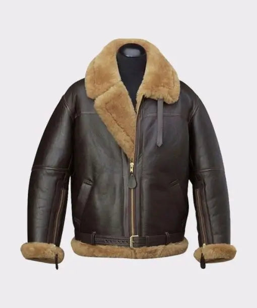 Men's Aviator B3 Flying Jacket Front View in USA