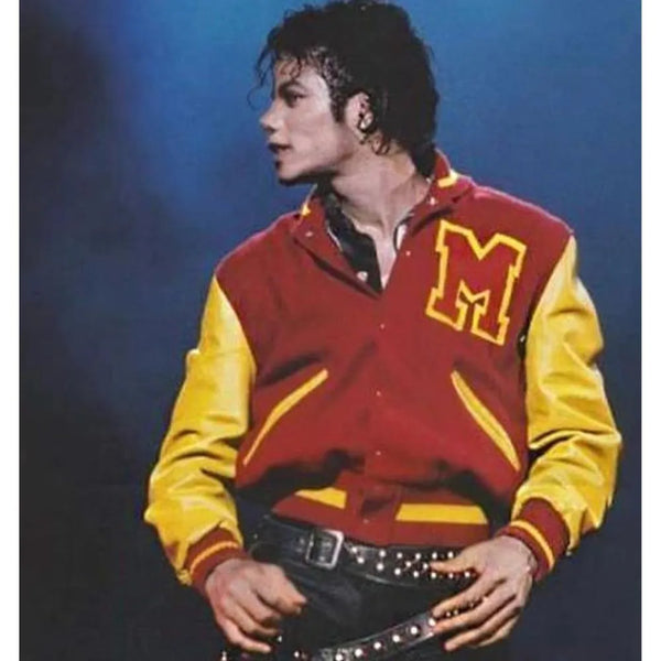 Shop Michael Jackson Varsity Jacket