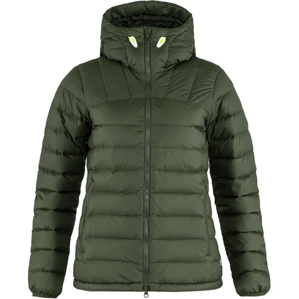 Women's Expedition pack down hoodie with lightweight insulation in USA